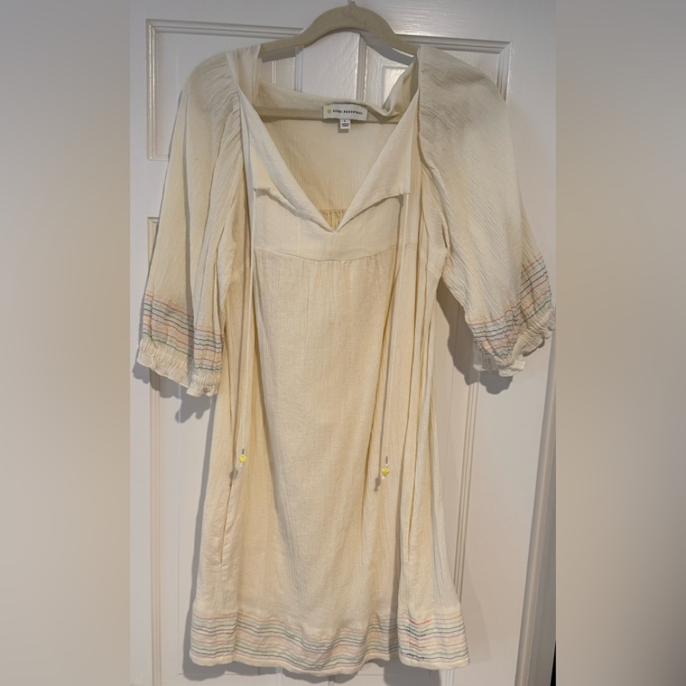 Rosenthal Cream Garment with Yellow Accent